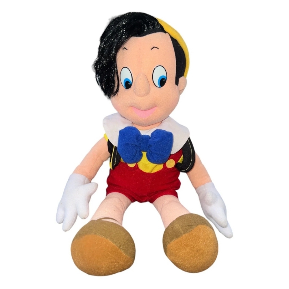 Mattel My Favorite Disney Stars Pinocchio Doll Plush 18" 1992 Stuffed Animal
